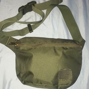 Hunter green Fanny pack